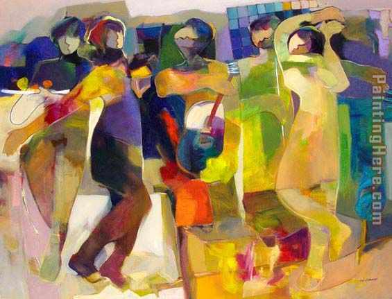 Beyond Borders painting - Hessam Abrishami Beyond Borders art painting